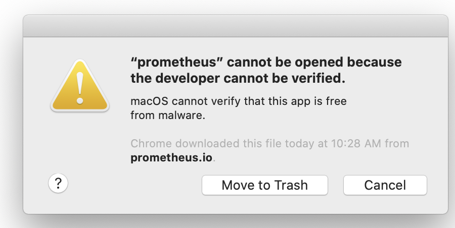 trust error